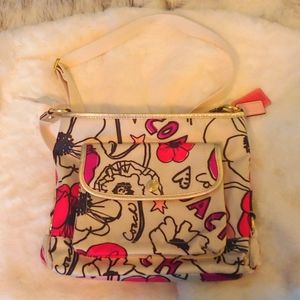 Coach Kyra Daisy crossbody purse and visor set 🌺